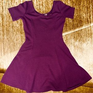 Divided Mini Dress